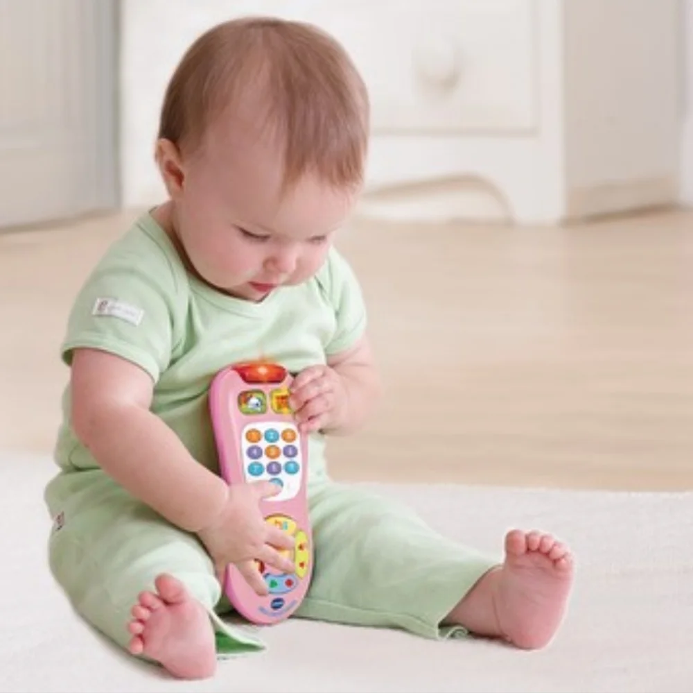 VTech Click and Count Light- Up‎ Remote Control Baby and Toddler Learning Toy